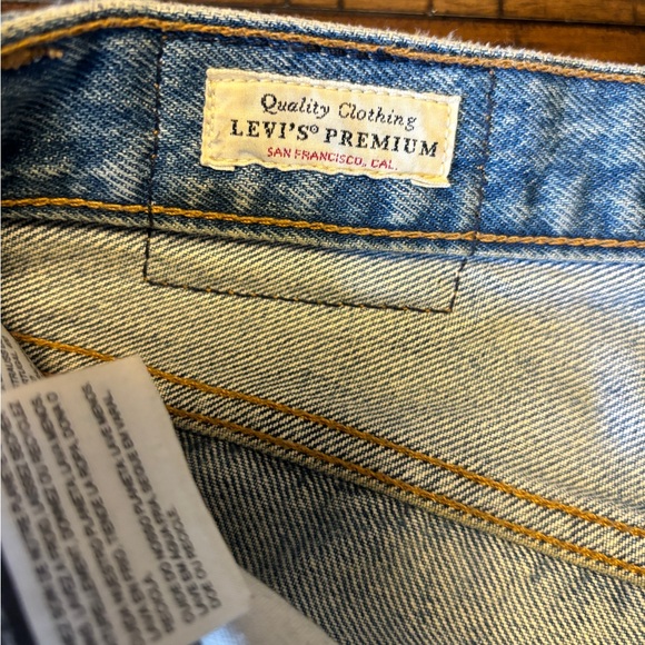 Levis 501 Skinny Jeans Size 24 - Picture 6 of 8